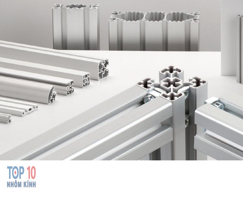 Thanh nhôm NamSung được sản xuất tại nhà máy nhôm Nam Sung