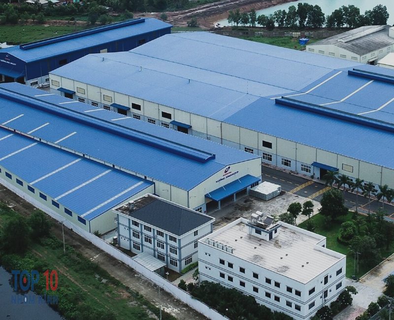 Thanh nhôm cao cấp, đa dạng màu sắc của thương hiệu Việt