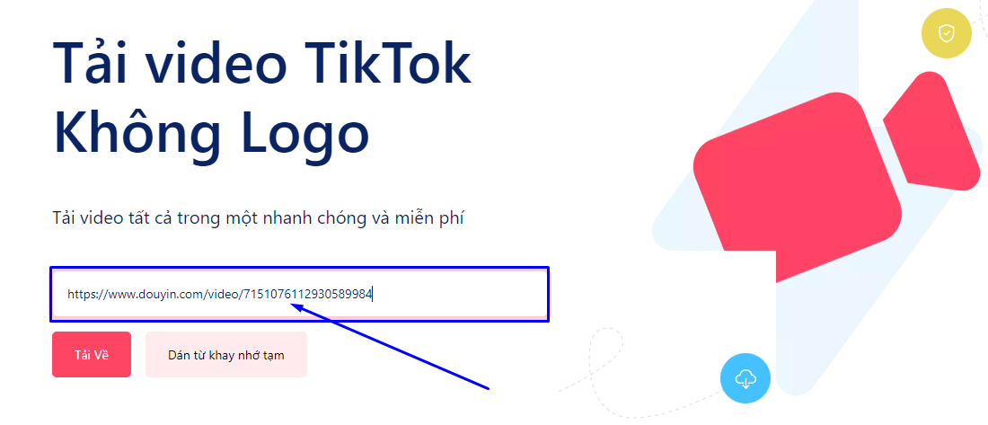 Tải video Douyin - 3. Sử dụng app tải video Douyin không logo