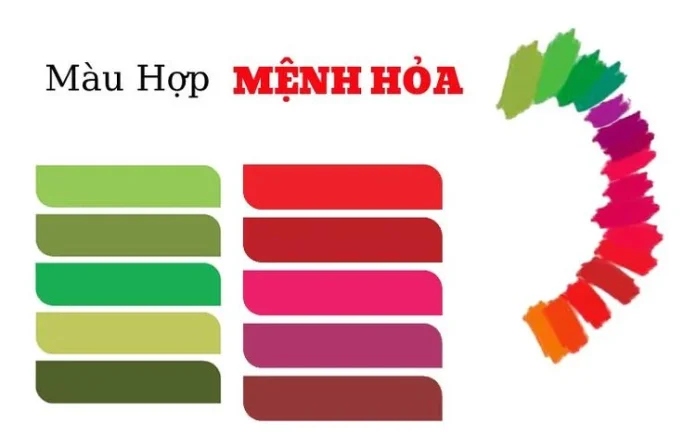 menh-hoa-hop-mau-gi Mệnh Hỏa Hợp Màu Gì 2026? 5 Gam Màu May Mắn Bùng Nổ Vận Khí