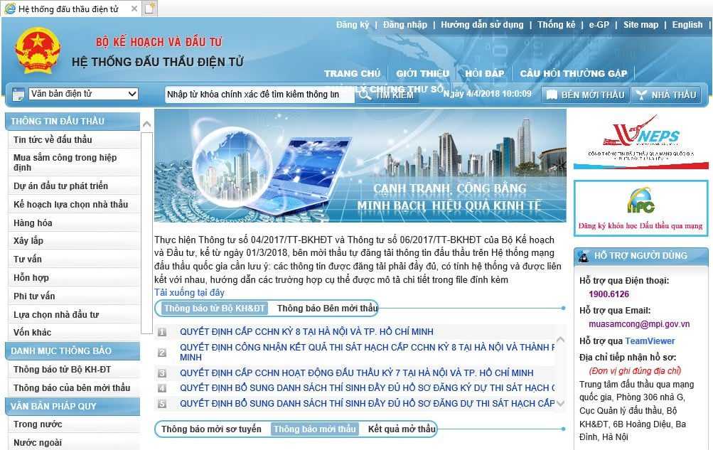 Việc chuẩn bị một hồ sơ dự thầu chất lượng là chìa khóa để chiến thắng trên muasamcong.