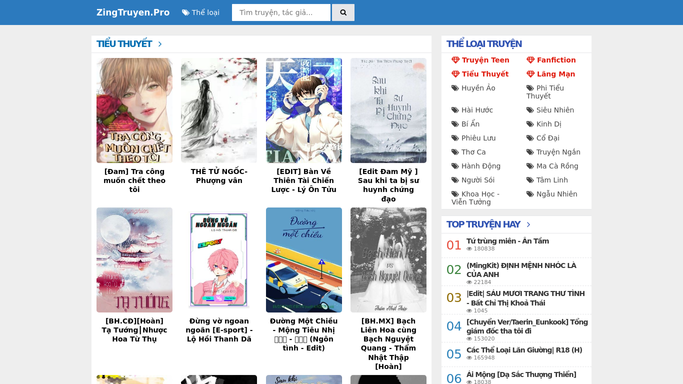 ZingTruyen từng là một phần không thể thiếu trong tuổi thơ của nhiều thế hệ độc giả Việt.