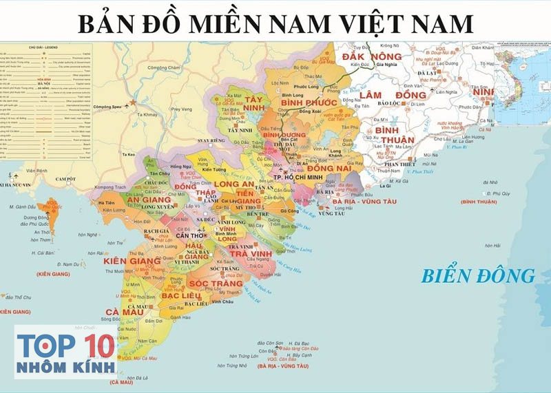 bản đồ Việt Nam - Biển đảo và hai quần đảo tiêu biểu