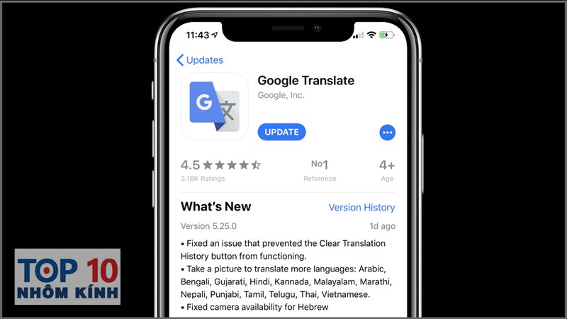 Google dịch nói - Dịch hội thoại trực tiếp