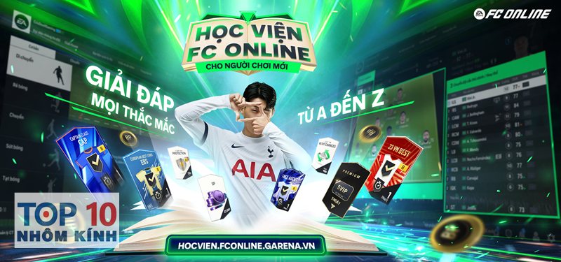 fc online - Chọn cầu thủ theo vai trò