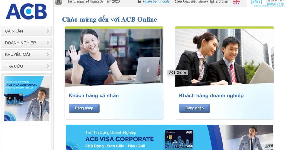 ACB online - Định nghĩa và phạm vi sử dụng