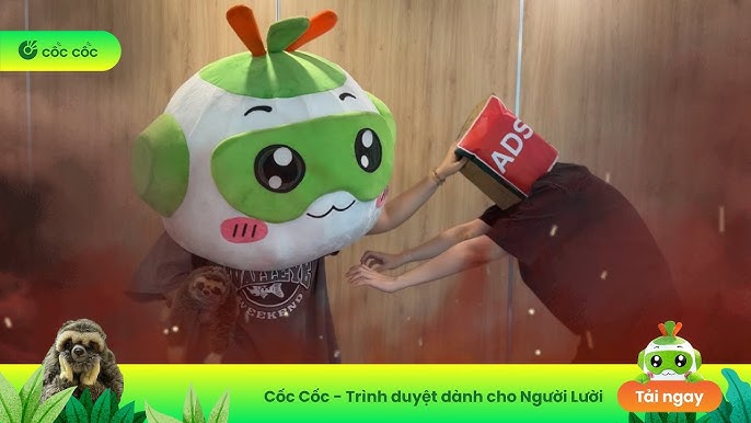 Trình duyệt Cốc cốc - Chặn quảng cáo và tăng cường bảo mật khi lướt web