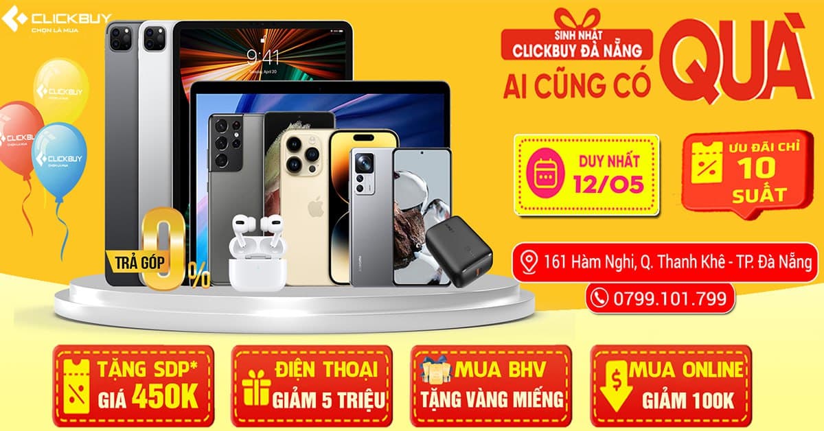 Đánh giá Clickbuy - Mua online: website, giao hàng, hỗ trợ sau bán